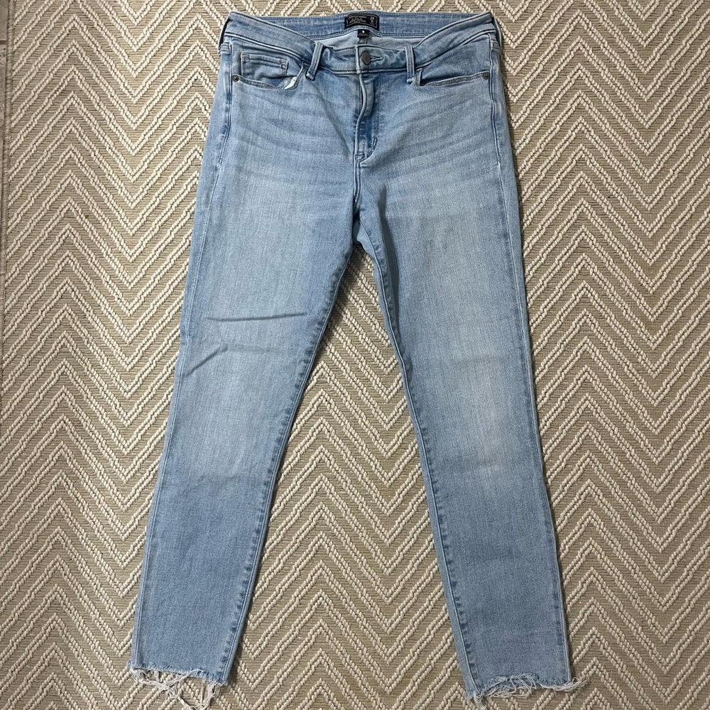 Abercrombie & Fitch Light Blue Skinny Jeans